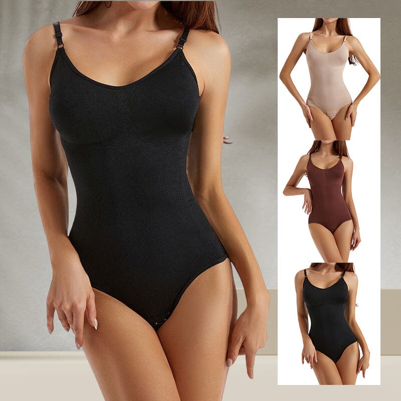 Combinaison sculptante avec compression raffinée et finition sans coutures