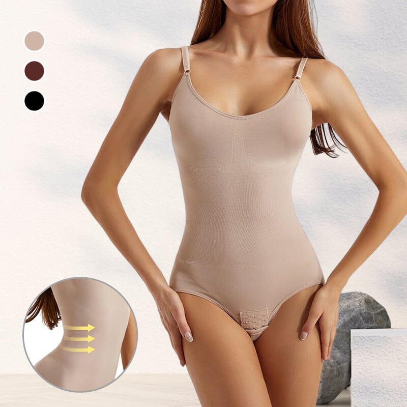 Combinaison sculptante avec compression raffinée et finition sans coutures