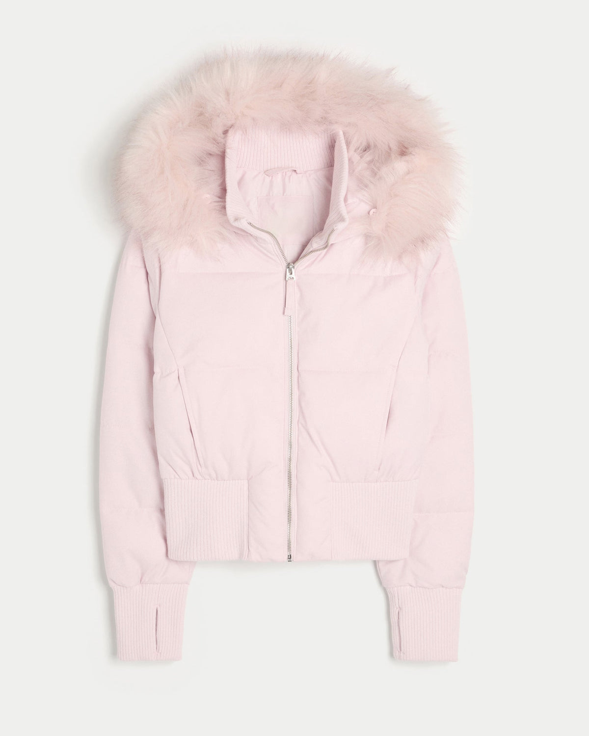 Short Hooded Quilted Winter Jacket