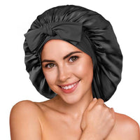 Gorro de seda para dormir y proteger el cabello