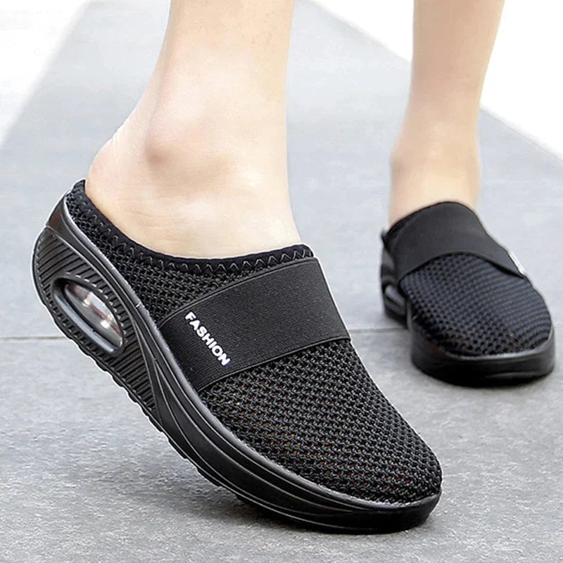 Chaussures de course à enfiler avec semelle à coussin d’air