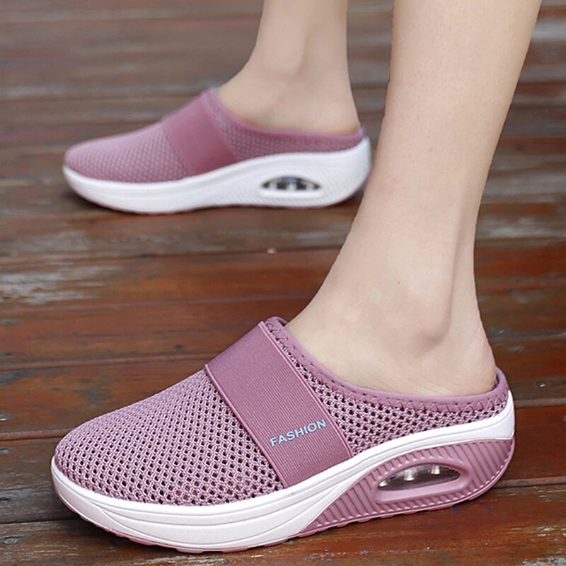 Chaussures de course à enfiler avec semelle à coussin d’air