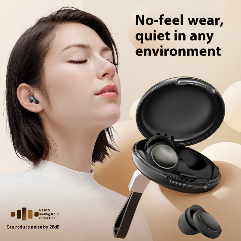 SlumberNest Sleep Plugs - 33dB Noise Blocking for Peaceful Sleep - Image 2