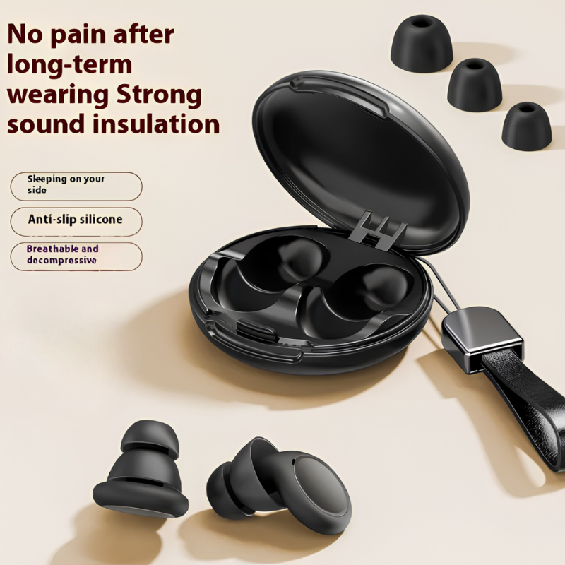 SlumberNest Sleep Plugs - 33dB Noise Blocking for Peaceful Sleep - Image 3