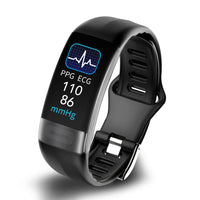 Rastreador de Fitness Avanzado: Presión Arterial, ECG, Frecuencia Cardíaca, SpO2 y Monitor de Sueño