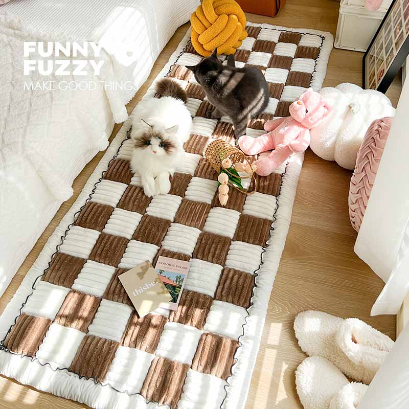 Couverture douce pour animaux en chenille – protection de canapé lavable et antidérapante pour chiens et chats