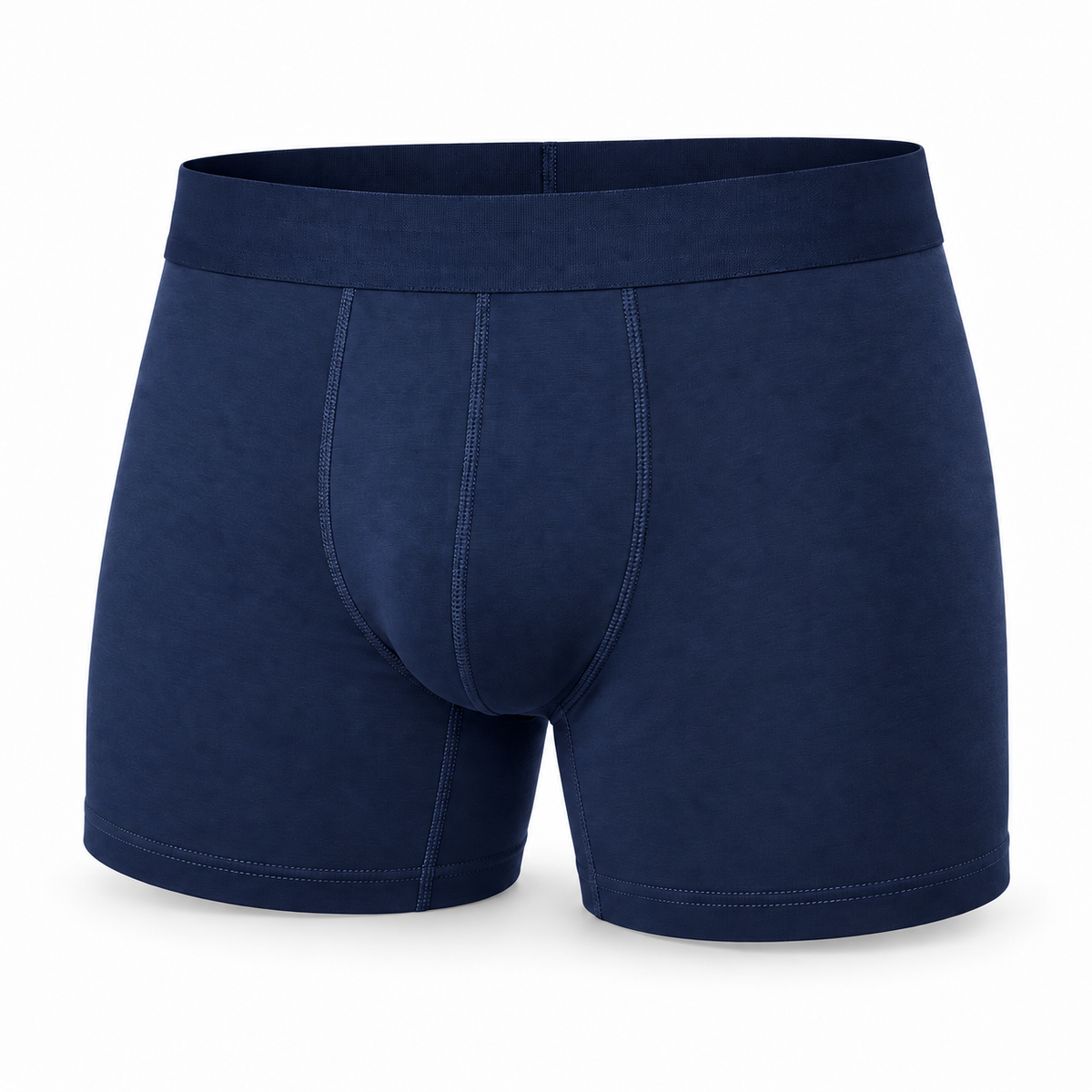 Caleçons boxeurs doux en modal, jambes plus longues, sous-vêtements anti-remontée