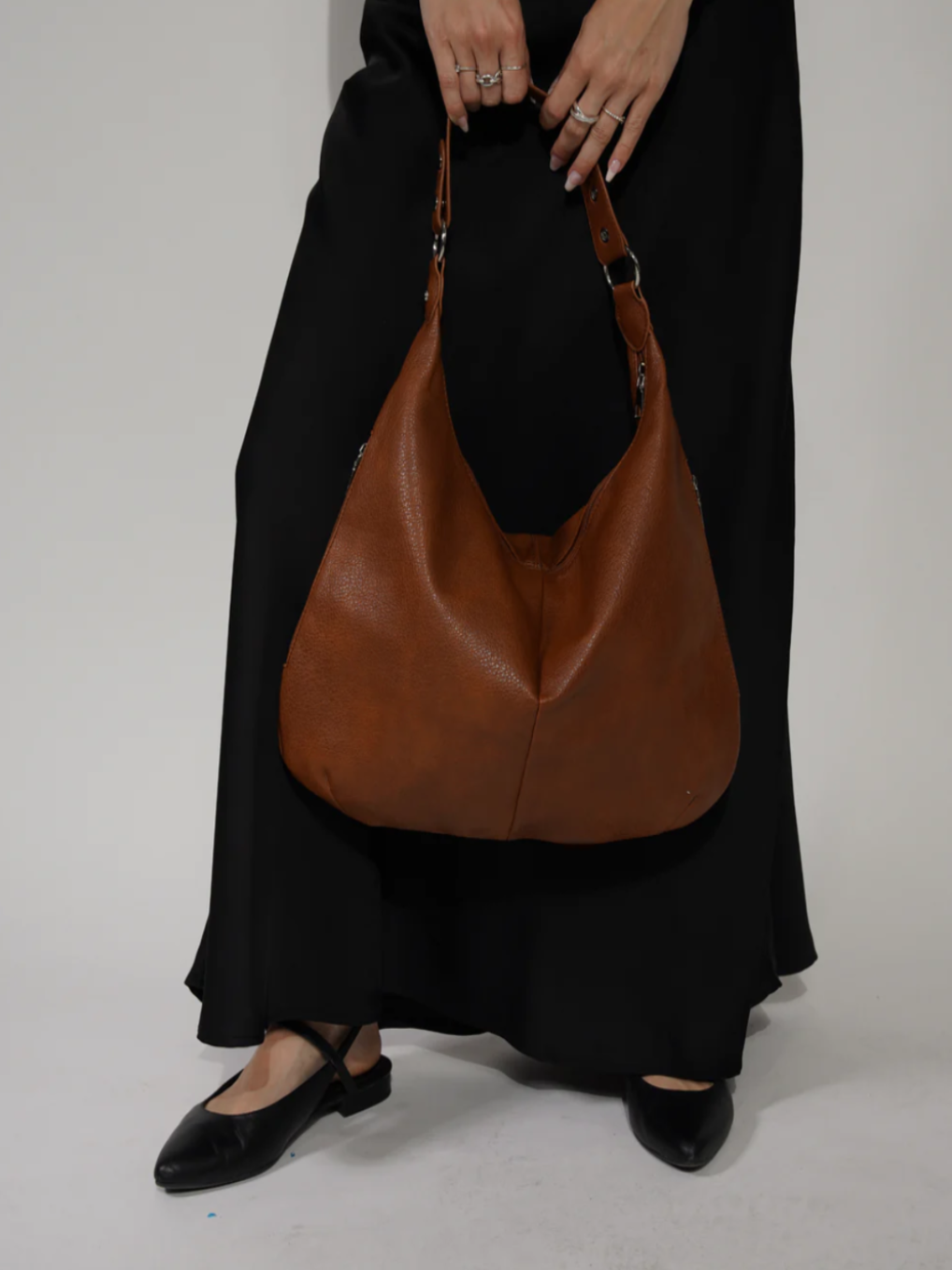 Soft PU Leather Tote Bag