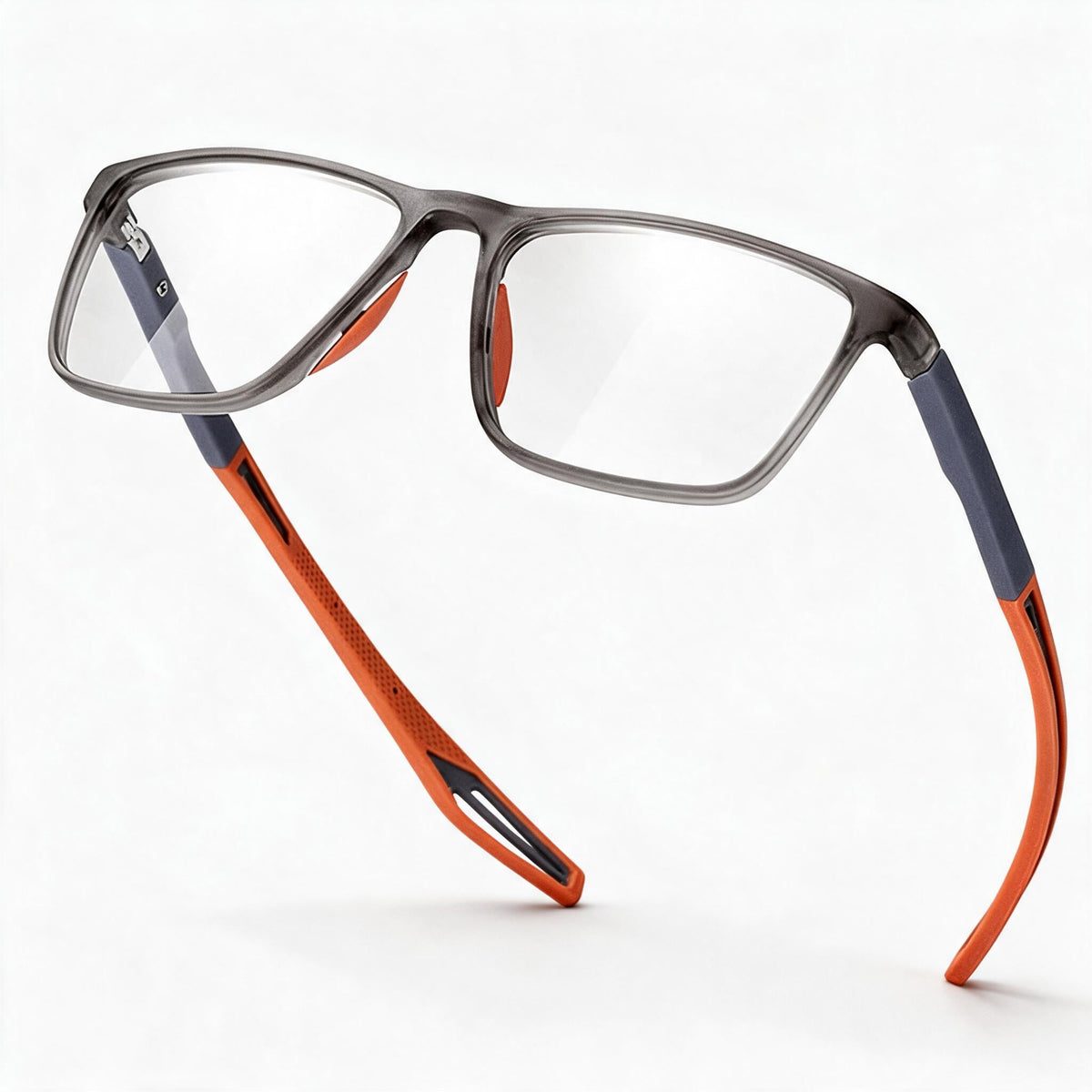 Lunettes de lecture de sport avec filtre anti-lumière bleue – Monture rectangulaire ultralégère (+1.00 à +4.00 dioptries)