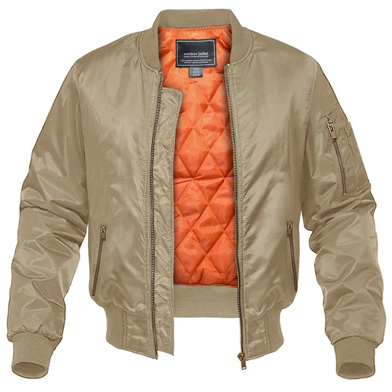 Sporty Bomber Jacket