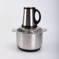 Stainless Steel Electric Meat Mincer with Safety Lid