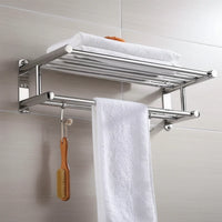 STEELRACK – Porte-serviettes mural en acier inoxydable