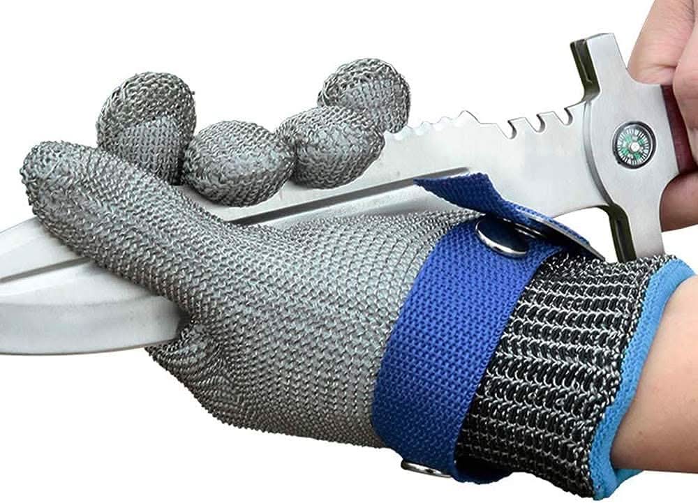 STEELSAFE PRO - Stainless steel safety gloves with maximum cut resistance