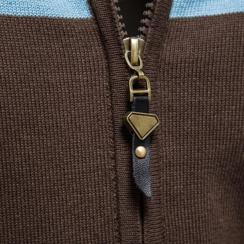 Striped-Shoulder Track Jacket