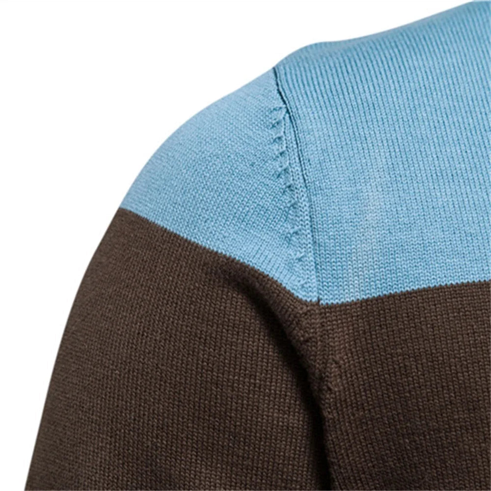 Striped-Shoulder Track Jacket