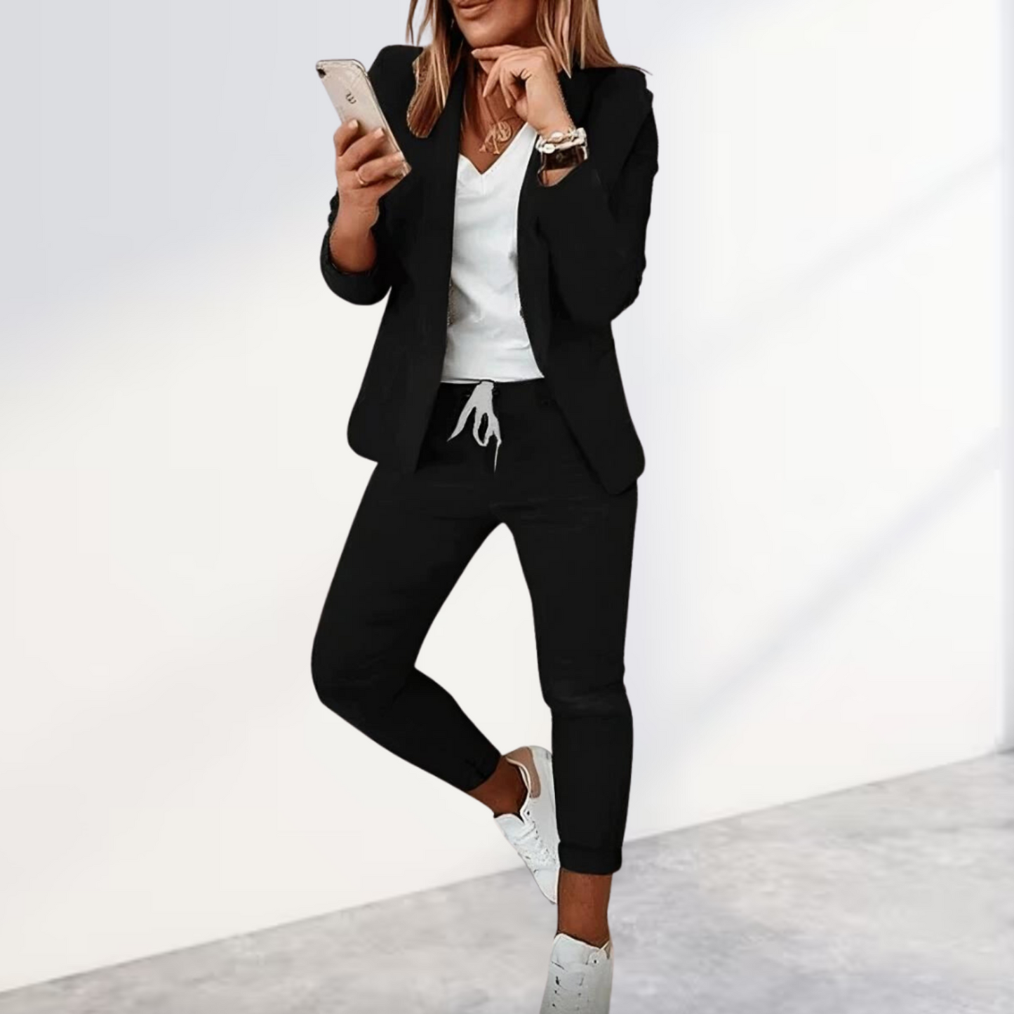 Stylish Blazer and Pants Set