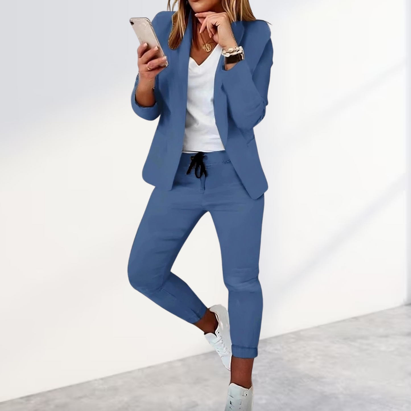 Stylish Blazer and Pants Set