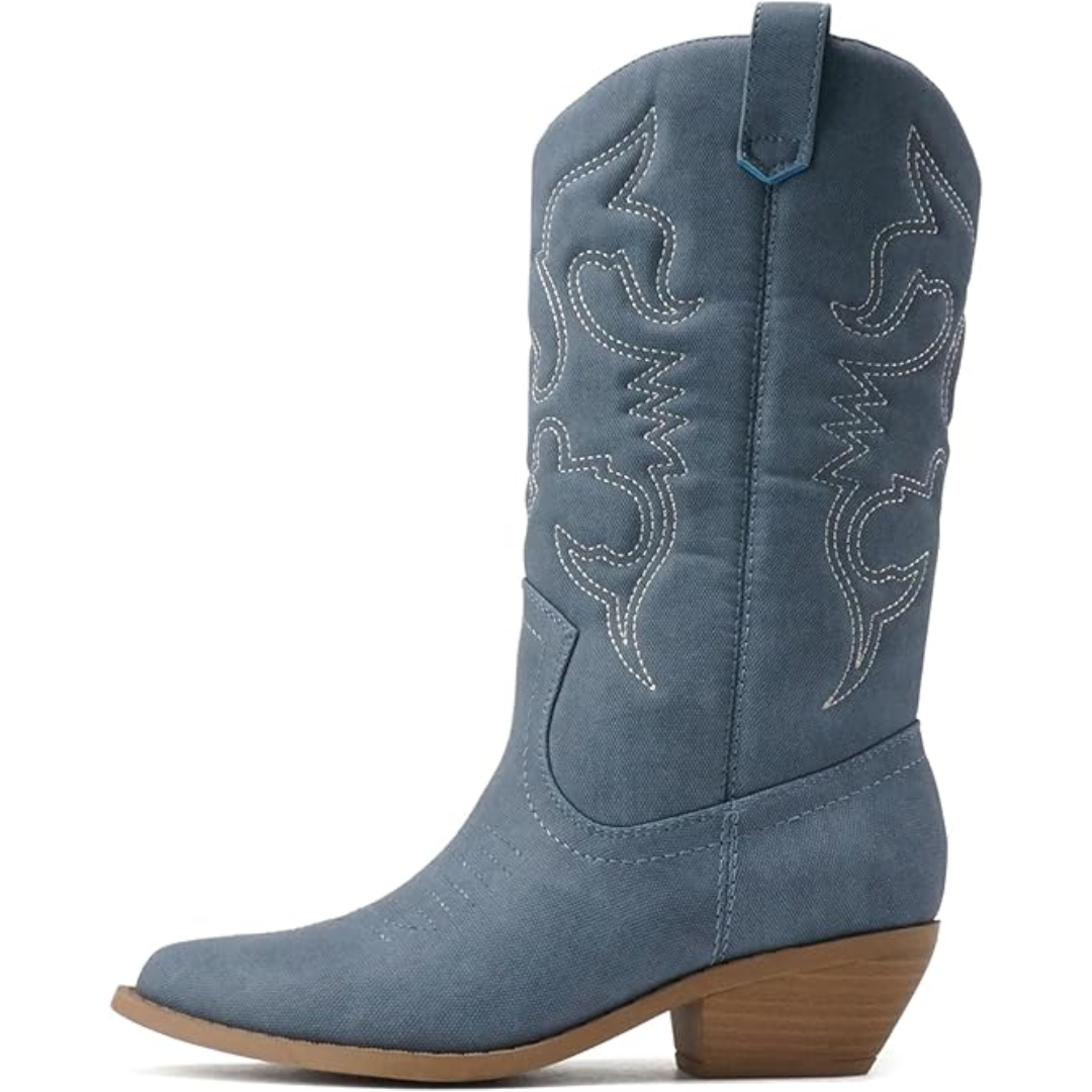 Bottes western élégantes à bout pointu