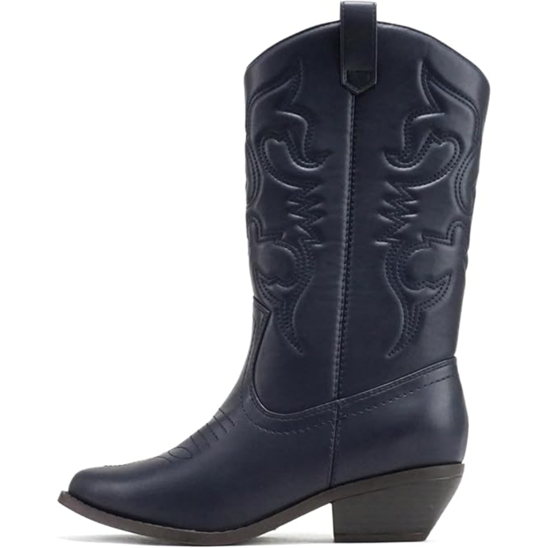 Bottes western élégantes à bout pointu