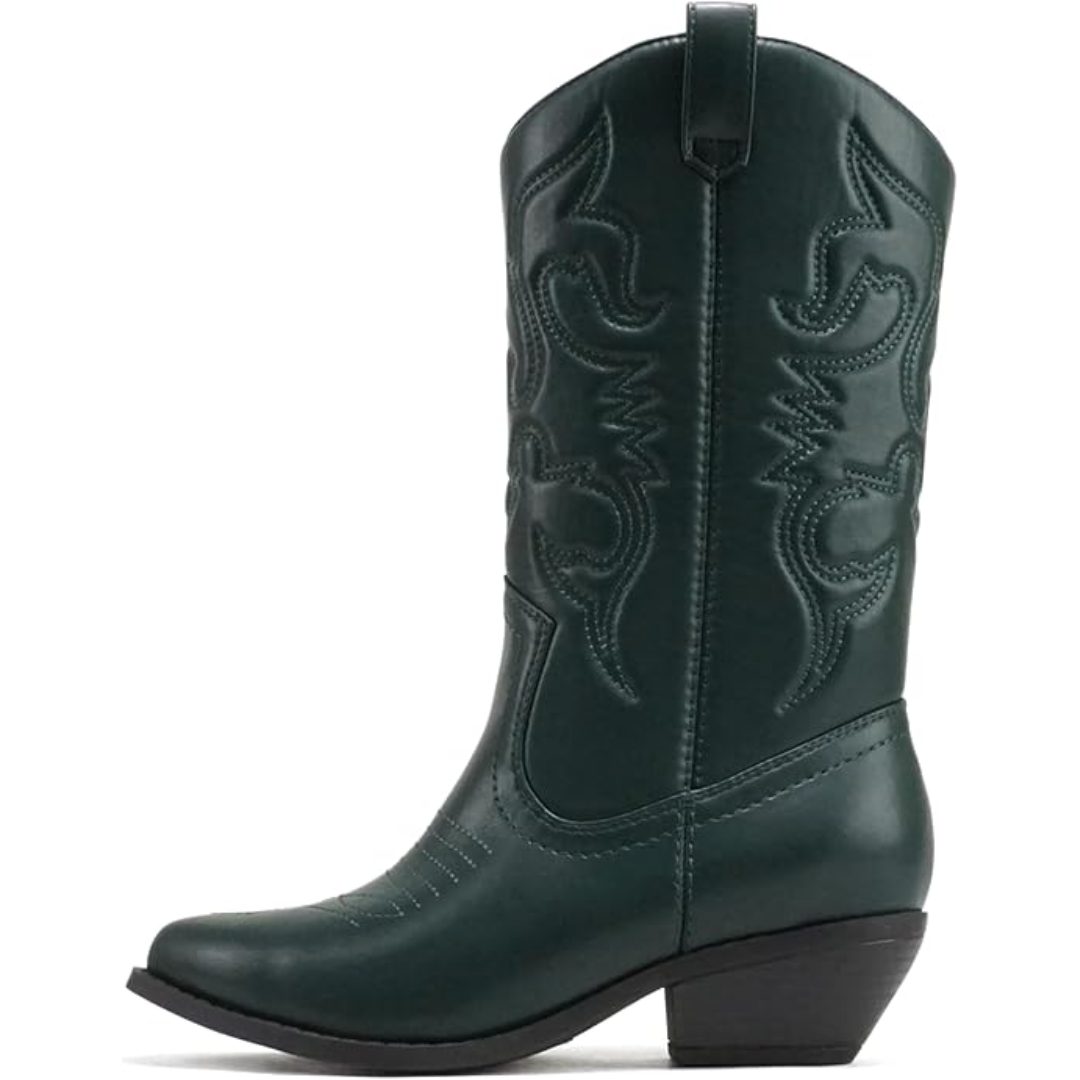 Bottes western élégantes à bout pointu