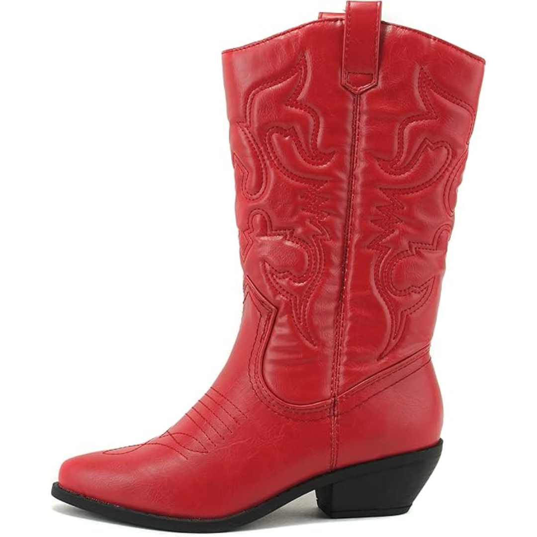 Bottes western élégantes à bout pointu