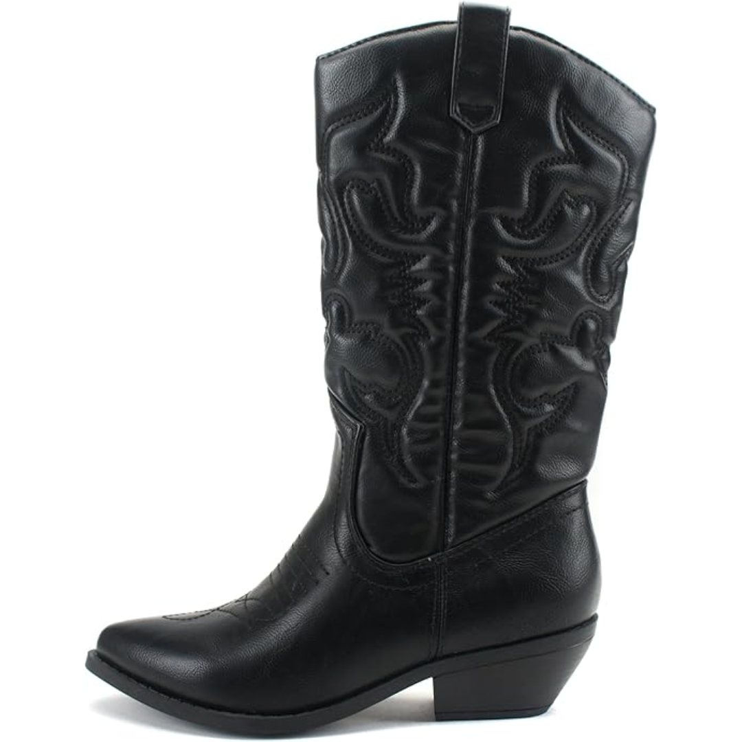 Bottes western élégantes à bout pointu