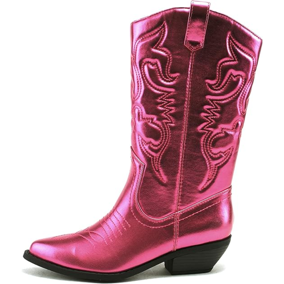 Bottes western élégantes à bout pointu