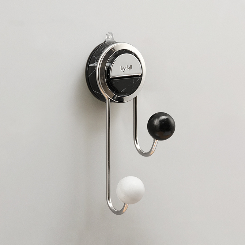 Suction Cup Toilet Paper Holder with Wood Grain Design – Drill-Free Stainless Steel, Easy Installation on Smooth Surfaces