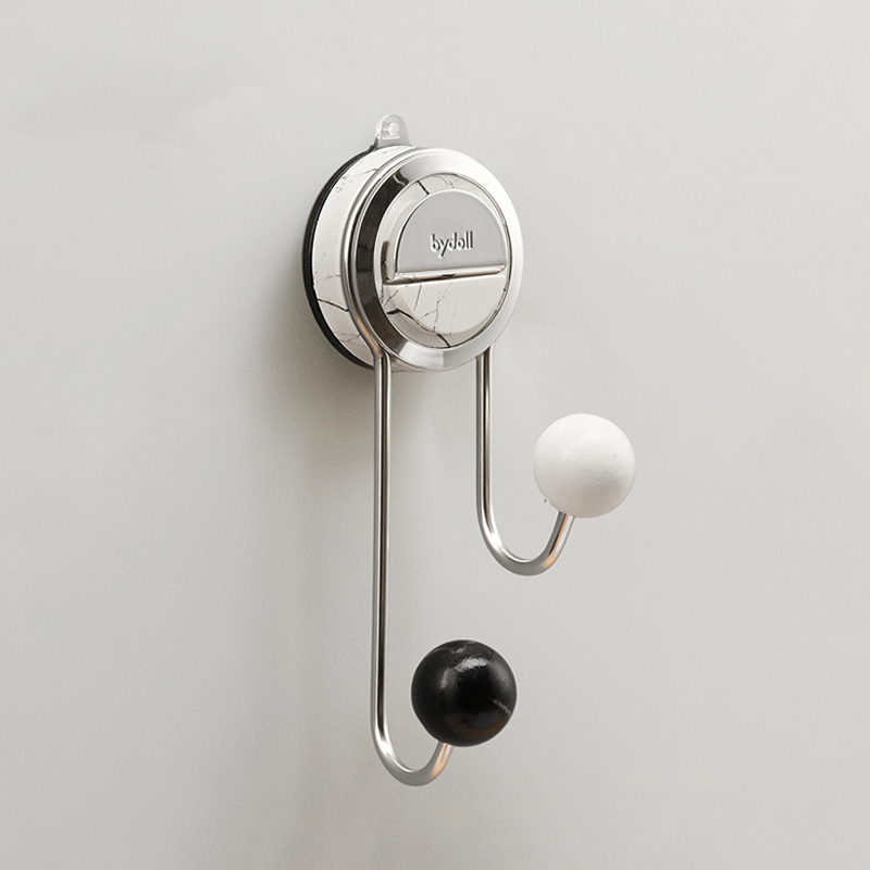 Suction Cup Toilet Paper Holder with Wood Grain Design – Drill-Free Stainless Steel, Easy Installation on Smooth Surfaces