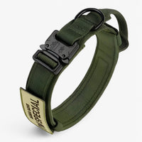 COLLIER TACTICALK9 POUR CHIEN – Collier durable et ajustable pour entraînement et usage quotidien