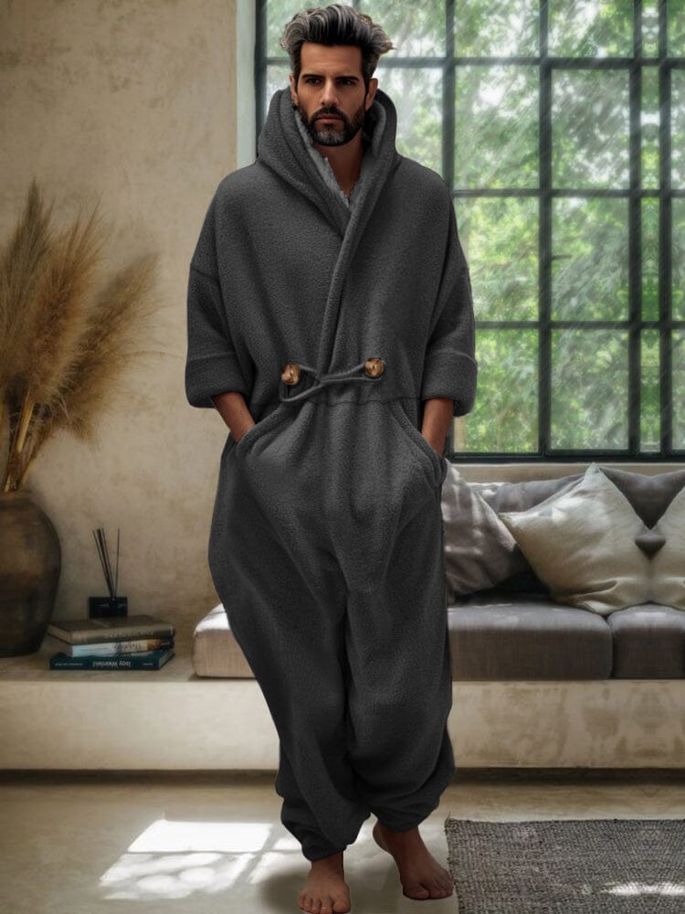 Thermal Fleece-Lined Jumpsuit