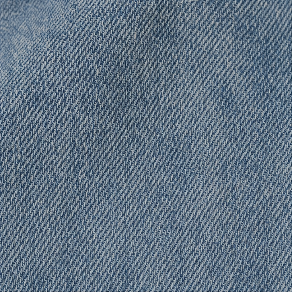 Tie-Hem Curved Barrel-Leg Jeans