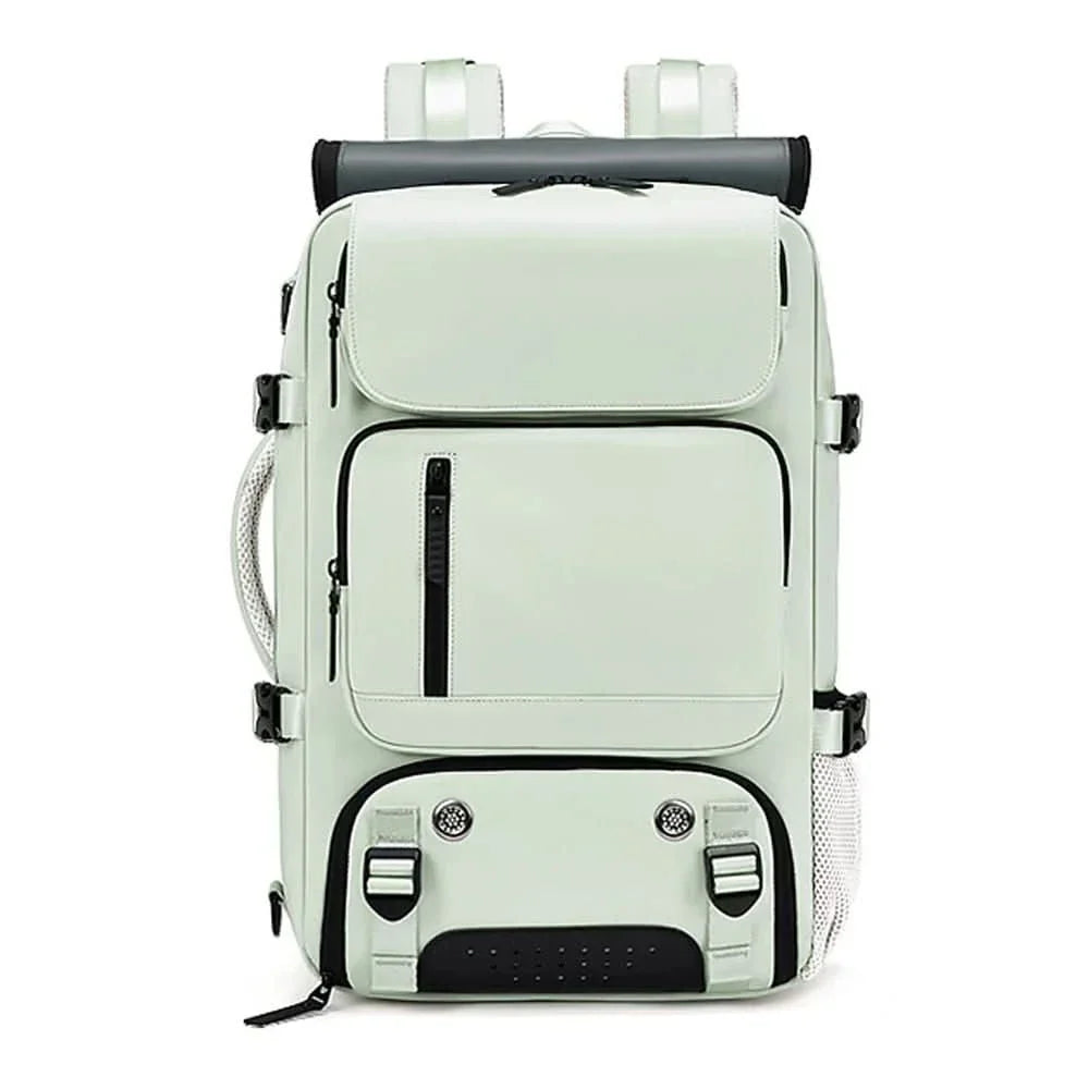TRAVELMAX Pack - Large waterproof travel backpack with USB port