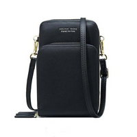 Pochette de téléphone en cuir triple sécurité