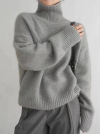 Women's Cozy Turtleneck Knit Sweater