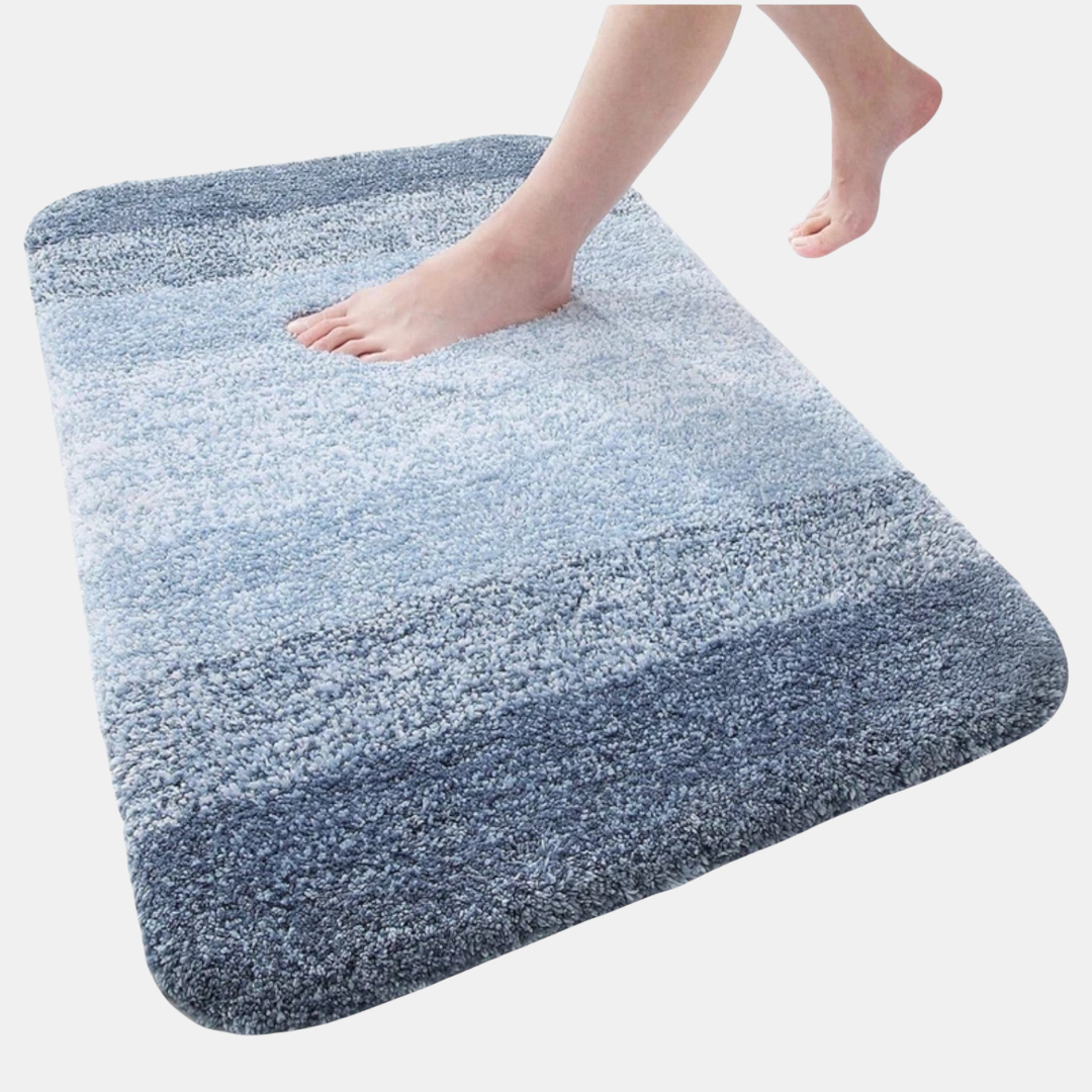 Tapis de bain ultra-absorbant antidérapant