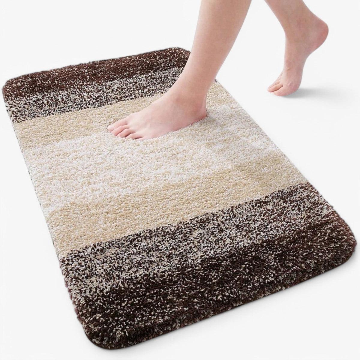 Tapis de bain ultra-absorbant antidérapant