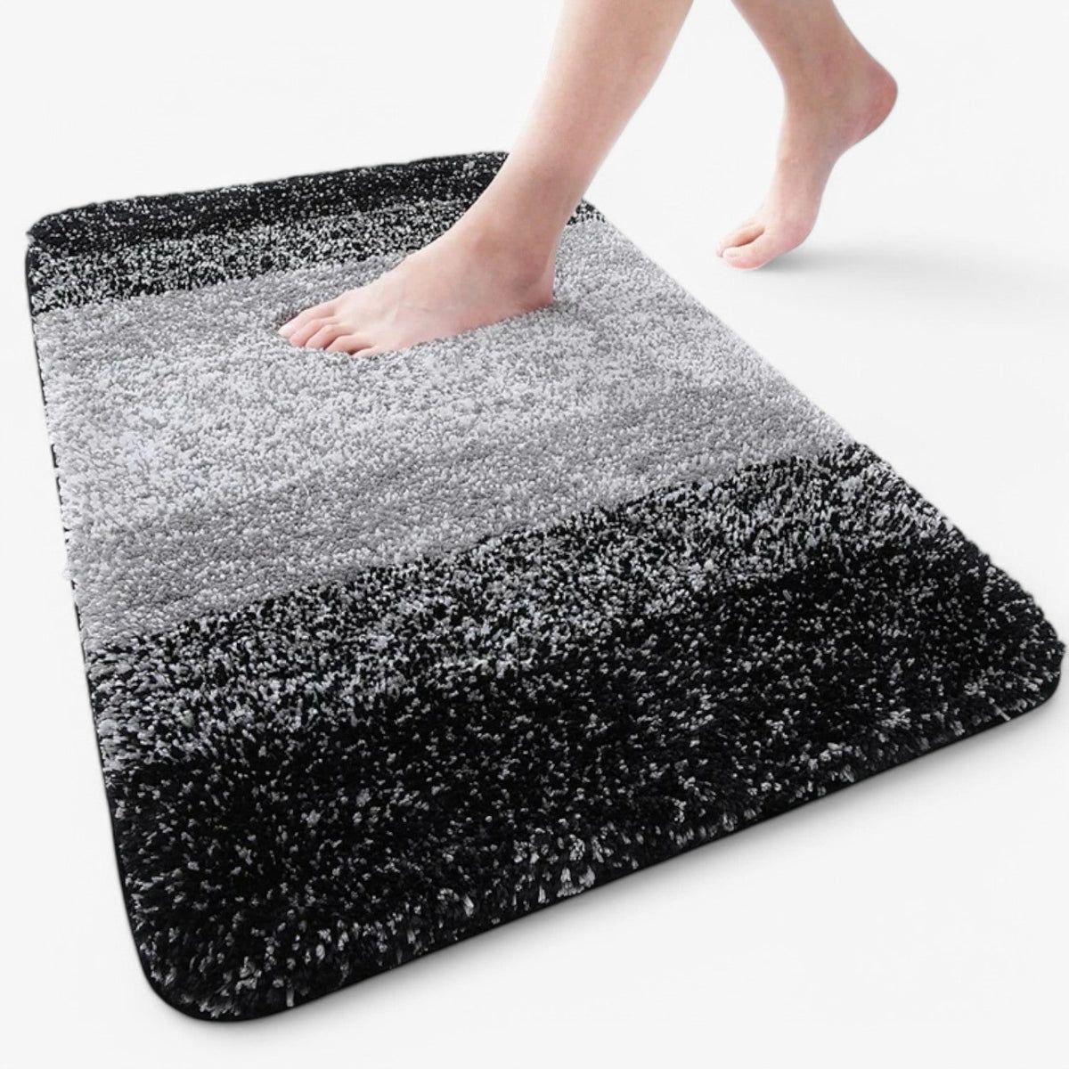 Tapis de bain ultra-absorbant antidérapant