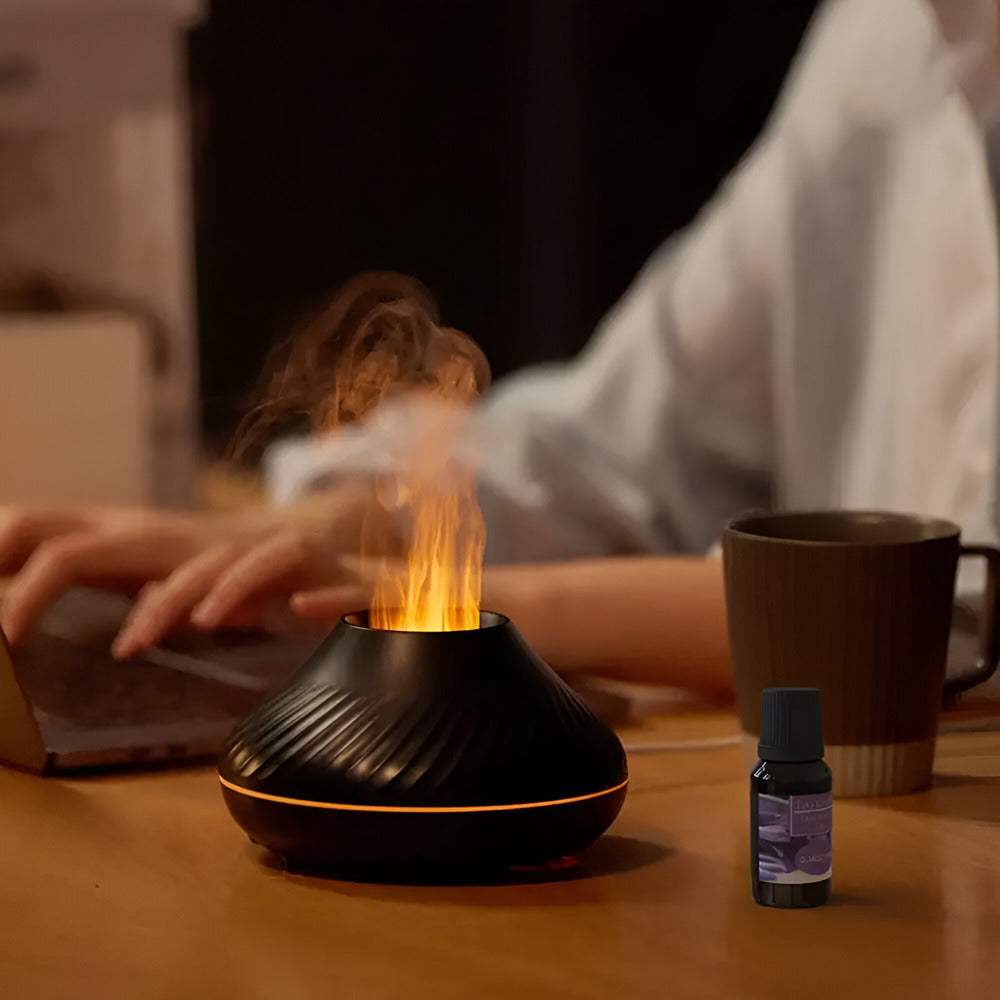 Ultrasonic Aroma Diffuser & Humidifier – Quiet & Compact