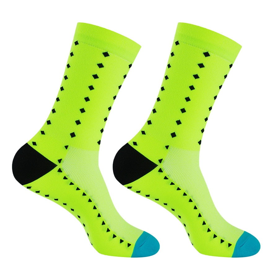 Chaussettes de sport colorées unisexes
