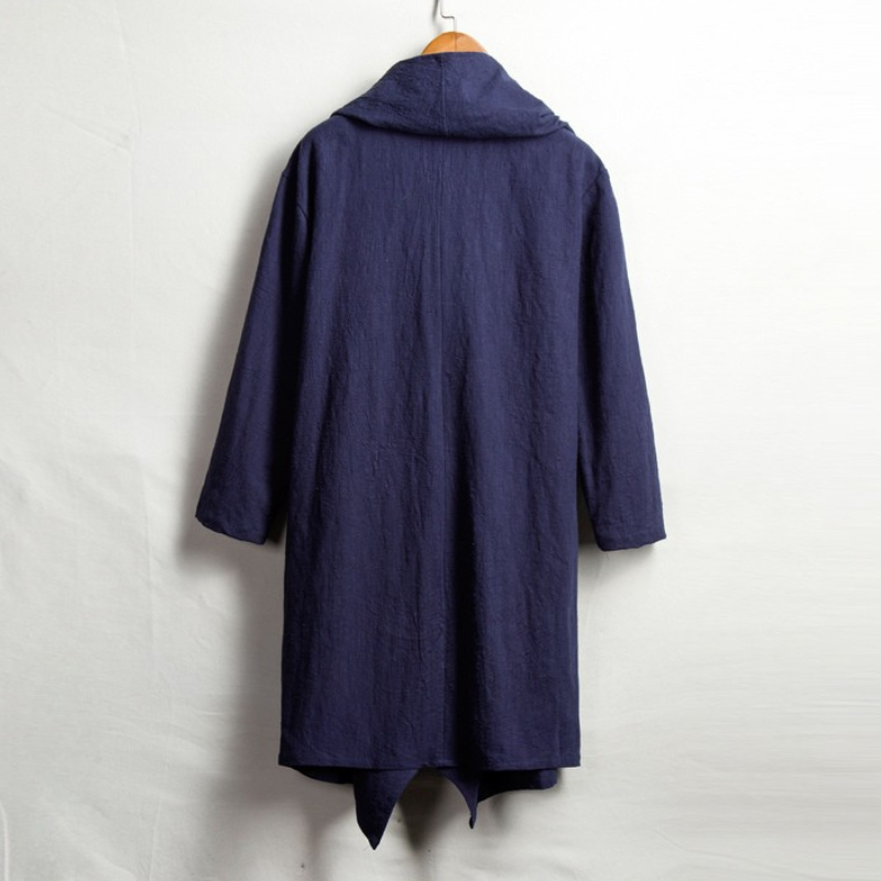 Unisex Hooded Linen Cloak