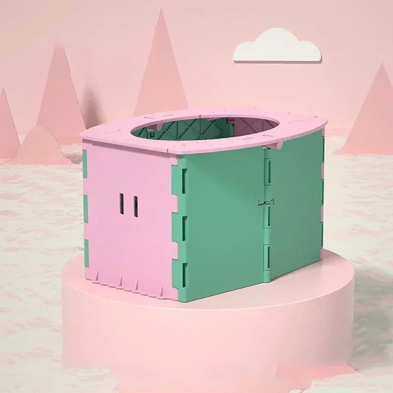Siège de pot portable et pliable unisexe pour l’apprentissage de la propreté en déplacement