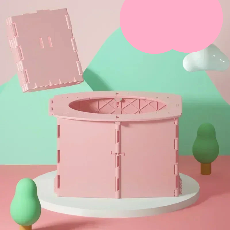 Siège de pot portable et pliable unisexe pour l’apprentissage de la propreté en déplacement
