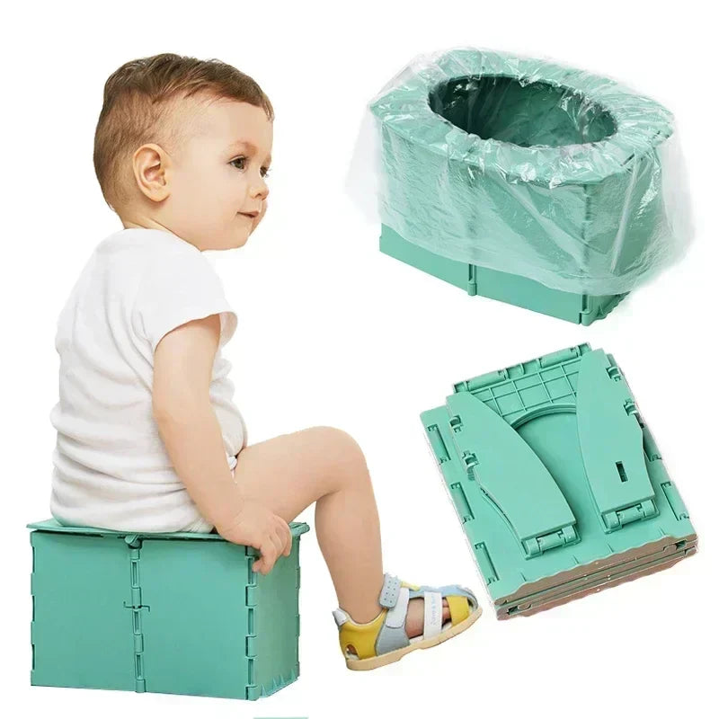 Siège de pot portable et pliable unisexe pour l’apprentissage de la propreté en déplacement