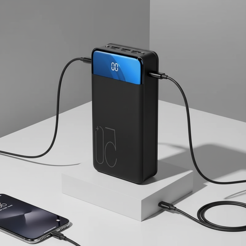 Batterie externe universelle avec plusieurs sorties