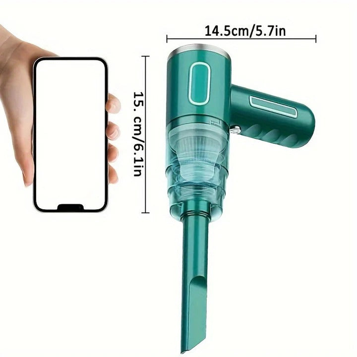 USB Rechargeable Mini Vacuum Cleaner for Car and Home