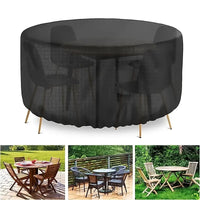 Funda Redonda para Muebles de Jardín Vellor Resistente a Rayos UV e Impermeable