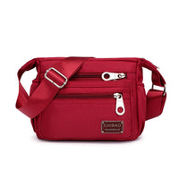 Bolso Cruzado Versátil de Tela de Nylon