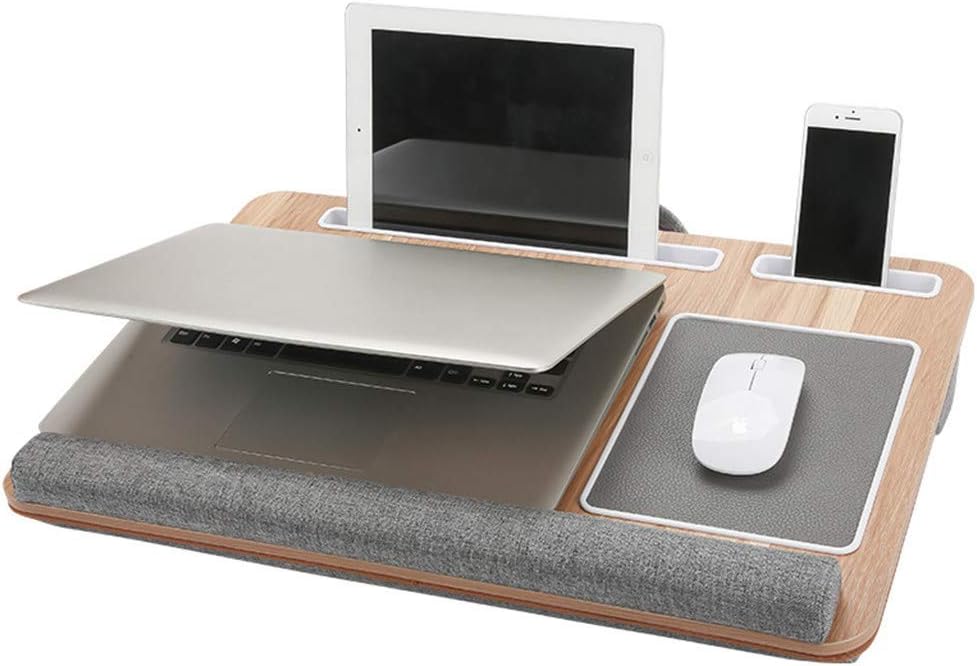 Versatile Laptop Tray for Bed or Sofa with Adjustable Height