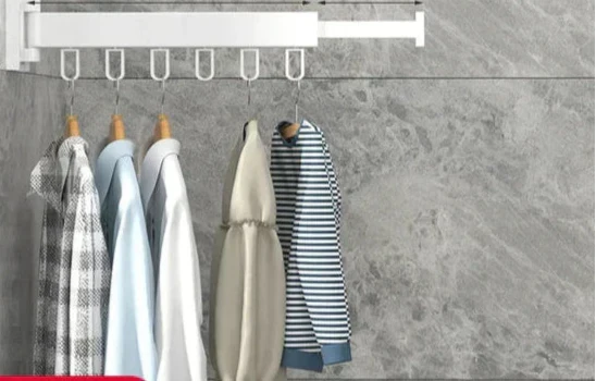 Wall-Mounted Clothes Drying Rack